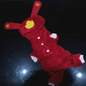 Baju Imlek anjing kucing congsam S M L XL pet dog cat chinese new year