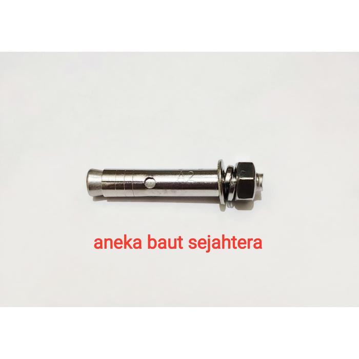 Gambar Dynabolt 8x50 Stainless Steel dari ANEKA BAUT SEJAHTERA Kab. Bekasi Tokopedia