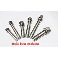 Gambar Dynabolt 8x50 Stainless Steel dari ANEKA BAUT SEJAHTERA Kab. Bekasi 2 Tokopedia