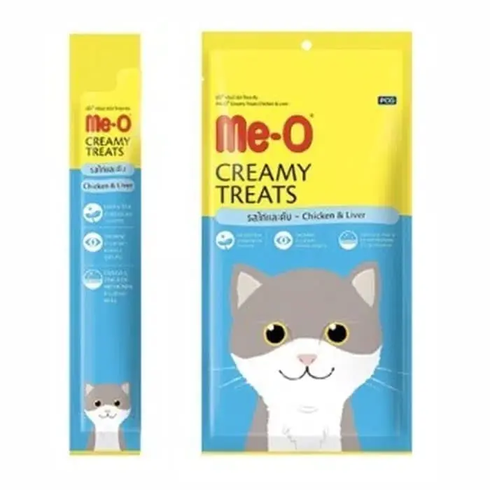 Snack Kucing Meo Me-o Creamy Treat 60g [1 bag] 3
