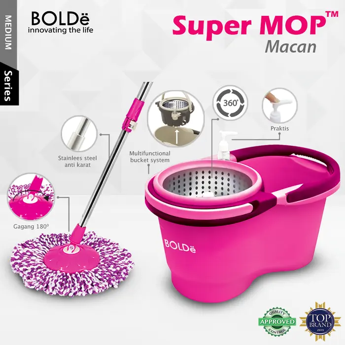 BOLDe Super MOP Macan Original ( Pengering Bisa di Angkat) 1