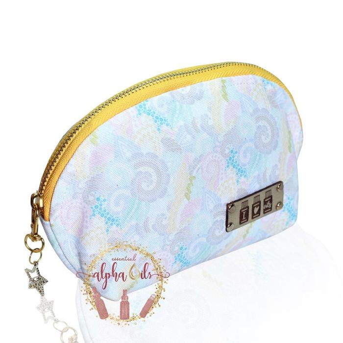 Gambar Essential Oil Pouch Bag Tas 10Slots Insert Kanvas Pastel Flowers dari Alpha Essential Oils Supplies Kab. Tangerang Tokopedia