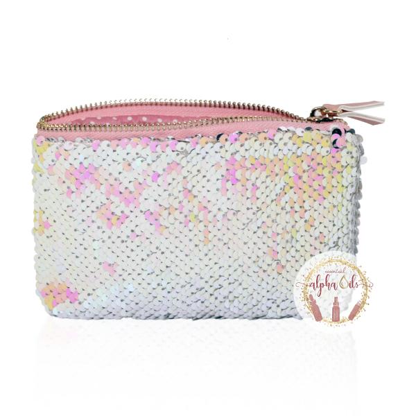Gambar Magical Essential Oil Pouch 4 Slots Iridescent Sequin dari Alpha Essential Oils Supplies Kab. Tangerang Tokopedia
