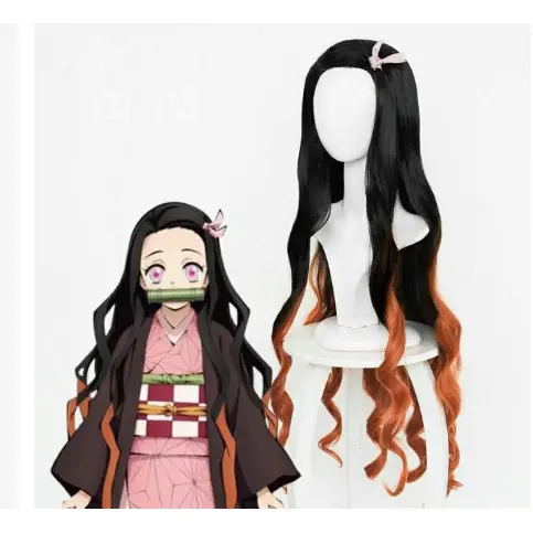 Fullset FULLSET COSTUME NEZUKO KIMETSU NO YAIBA ( wig +geta) 1