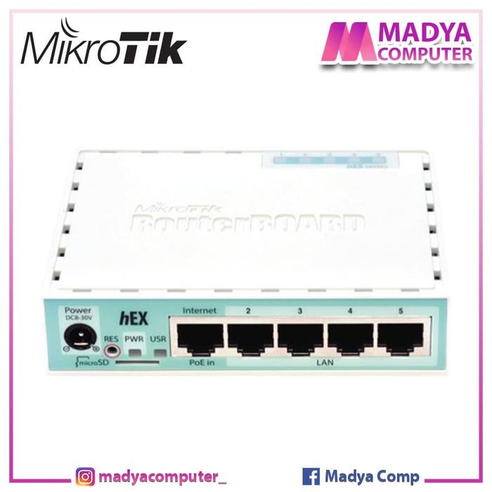 Gambar MikroTik RB750Gr3 (hEX) dari Madya Computer Kab. Banyumas Tokopedia