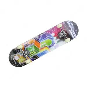 KINETIC DOUBLE KICK PAPAN SKATEBOARD CITY 78.7X20 CM