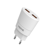 Gambar Vidvie PLE208 V8 Dual USB Charger 2.1A with Micro USB Cable dari Eben Haezer Net Kota Administrasi Jakarta Barat 2 Tokopedia