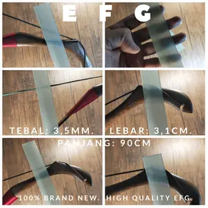 EFG - PFG Super Import 3.5mm x 31mm x 90cm Hijau Transparan