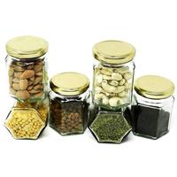 Gambar Botol Jar Toples Kaca : 195ml Segienam (Hexagon), Penutup SENG dari Beautiful Rainbow Shop Jakarta Pusat 1 Tokopedia