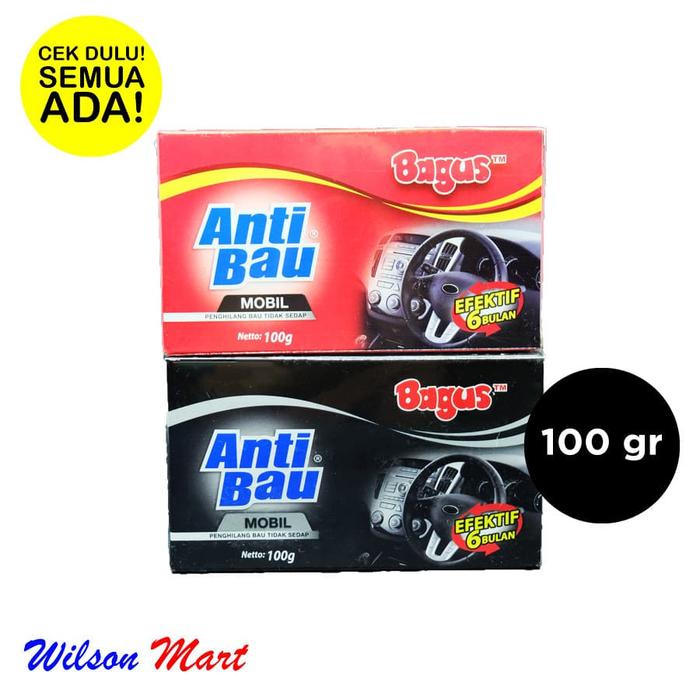 Gambar BAGUS ANTI BAU MOBIL 100 GRAM dari Wilson Mart Kota Administrasi Jakarta Barat Tokopedia