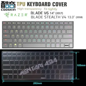 Keyboard Protector RAZER Blade 14 V6 2017 - COOSKIN Premium TPU Clear
