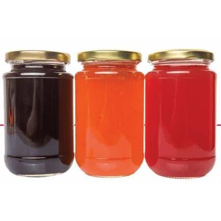 Gambar Botol Jar Toples Kaca : 330ml Bulat, penutup SENG dari Beautiful Rainbow Shop Jakarta Pusat Tokopedia