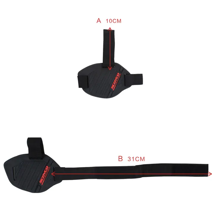 SCOYCO Protective Padding Sepatu Motorcross Shift Pad - FS-02 - Black 4