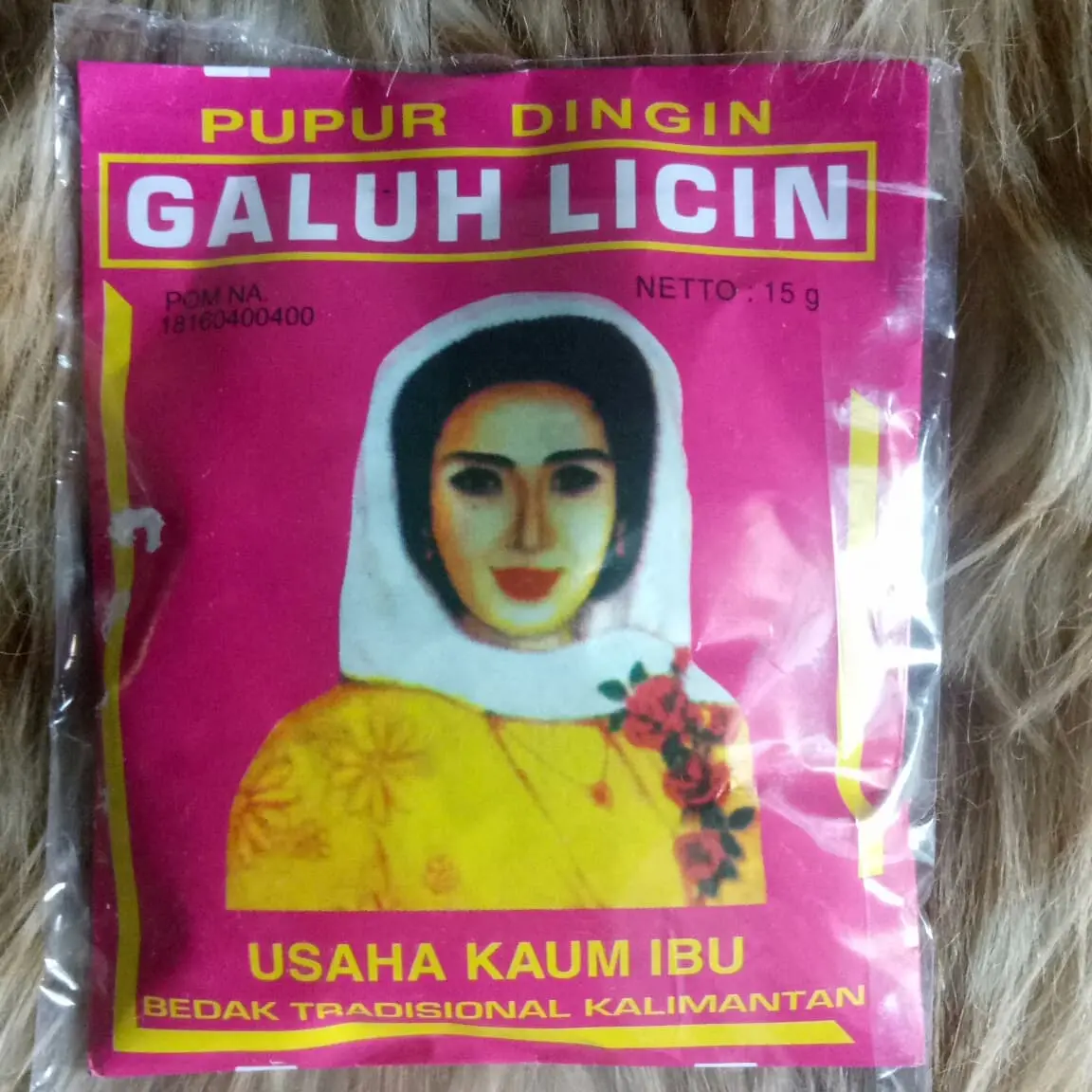 pupur dingin galuh licin
