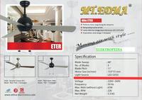 Gambar MT EDMA - EDMA Kipas Angin Lampu Decorative 48in Eter BK / BC dari ELEKTROPEDIA Kota Administrasi Jakarta Pusat 4 Tokopedia