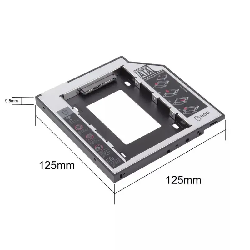 HDD/SSD CADDY 9,5MM SATA 4
