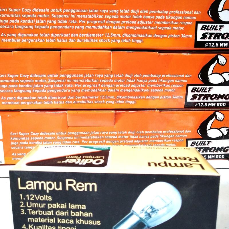 Bohlam Lampu Stop StopLamp Motor Universal Semua 12v Vario Beat Scoopy 3