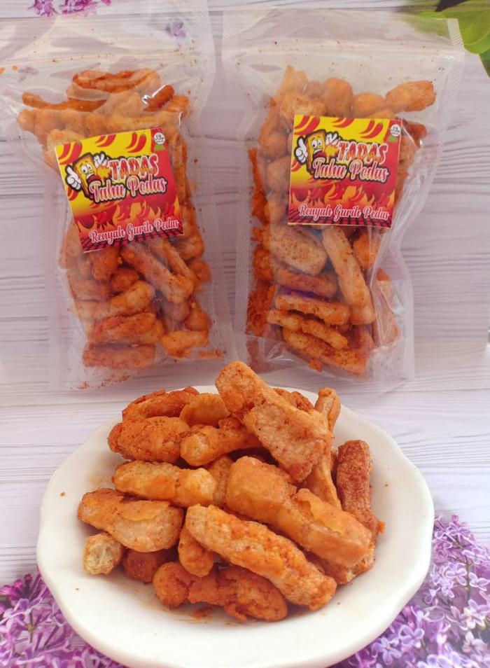 Gambar Keripik Tahu Pedas dari N1na_Foods Kota Bandung Tokopedia