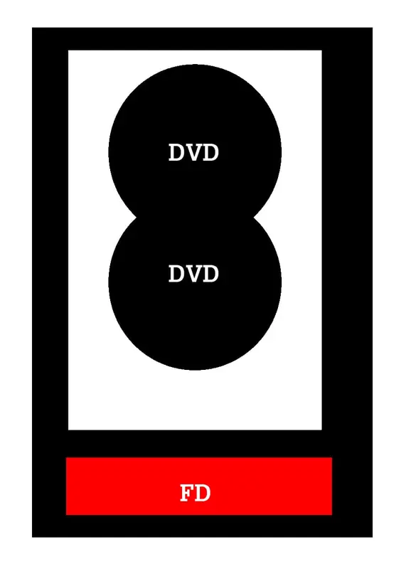 KOTAK DVD ISI 2 DAN FLASHDISK 1