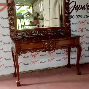 Meja rias,meja konsul cermin,meja rias jati
