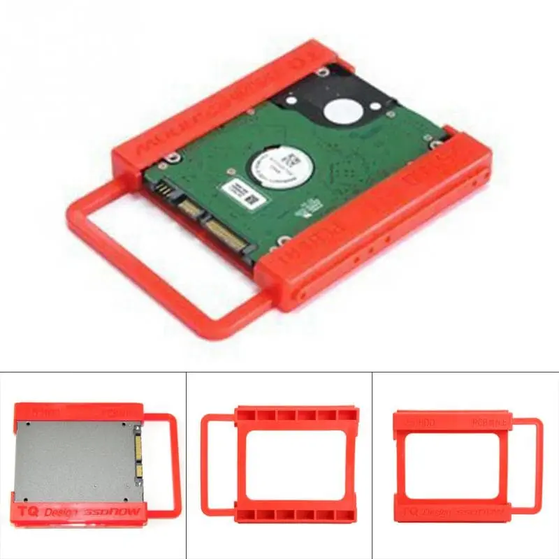 SSD HDD Caddy Bracket 2.5" to 3.5" Hardisk Hard Disk Plastik Docking 0