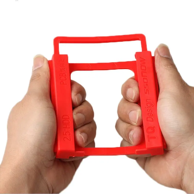 SSD HDD Caddy Bracket 2.5" to 3.5" Hardisk Hard Disk Plastik Docking 1
