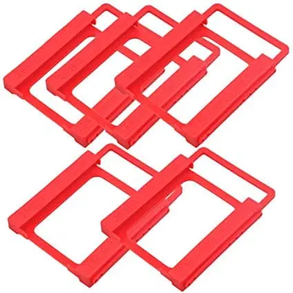 SSD HDD Caddy Bracket 2.5" to 3.5" Hardisk Hard Disk Plastik Docking 2