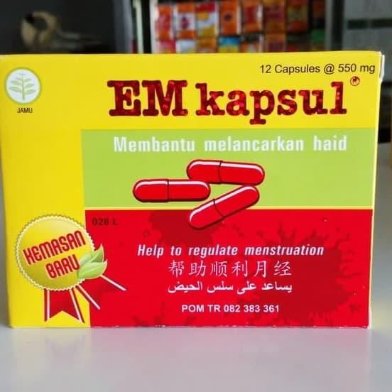 EM KAPSUL-membantu melancarkan haid
