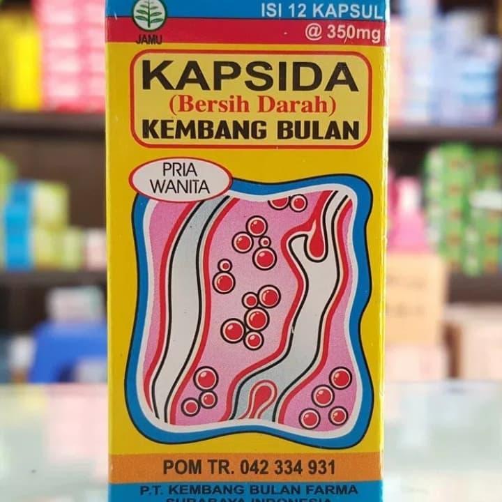 KAPSIDA obat herbal jerawat 12kapsul