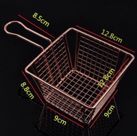 Gambar Rose Gold Chip Basket-Keranjang Tempat Makanan Snack Dekorasi Cafe dari BAR TOOLS INDONESIA Kota Malang 5 Tokopedia
