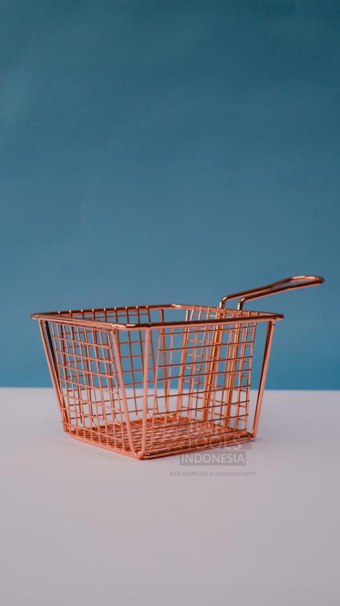 Gambar Rose Gold Chip Basket-Keranjang Tempat Makanan Snack Dekorasi Cafe dari BAR TOOLS INDONESIA Kota Malang Tokopedia