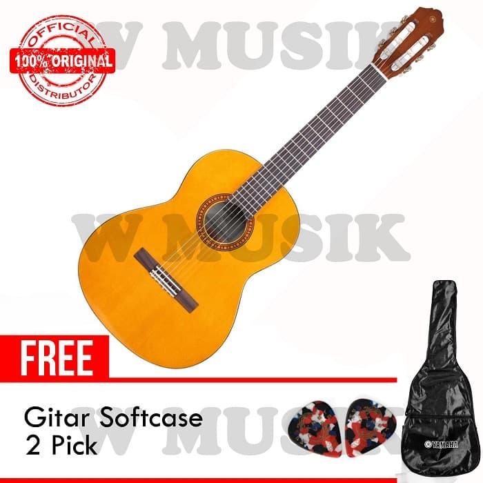 Gambar Yamaha Gitar Klasik (3/4) CS-40 CS40 CS 40 - NT + softcase & 2Pick dari Wijayamusikputra Kota Administrasi Jakarta Utara Tokopedia