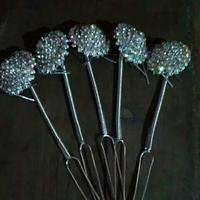 Gambar KEMBANG GOYANG / MENTUL BUDUR /BULAT - SILVER dari utios Kab. Bantul 2 Tokopedia