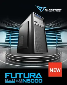Casing Alcatroz Futura Black N5000 Pro