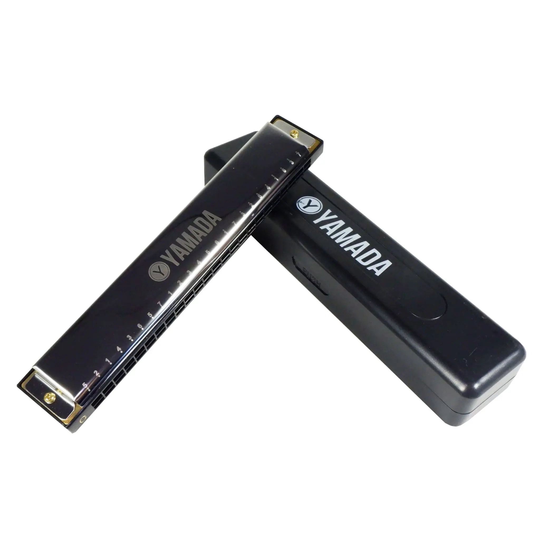 Harmonika (24 Hole) YAMADA Harmonica HY-24C Silver Chrome