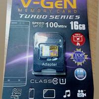 Gambar Memory Vgen 16GB Class 10 Turbo plus Adaptor dari hsnolshop_NEW Kota Depok 1 Tokopedia