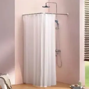 Tiang Horden Kamar Mandi L / Tiang Shower Curtain L