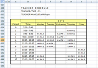 Gambar Software Konverter / Merubah Asc Timetables menjadi Excel dari Eka_Store _21 Kab. Temanggung 2 Tokopedia
