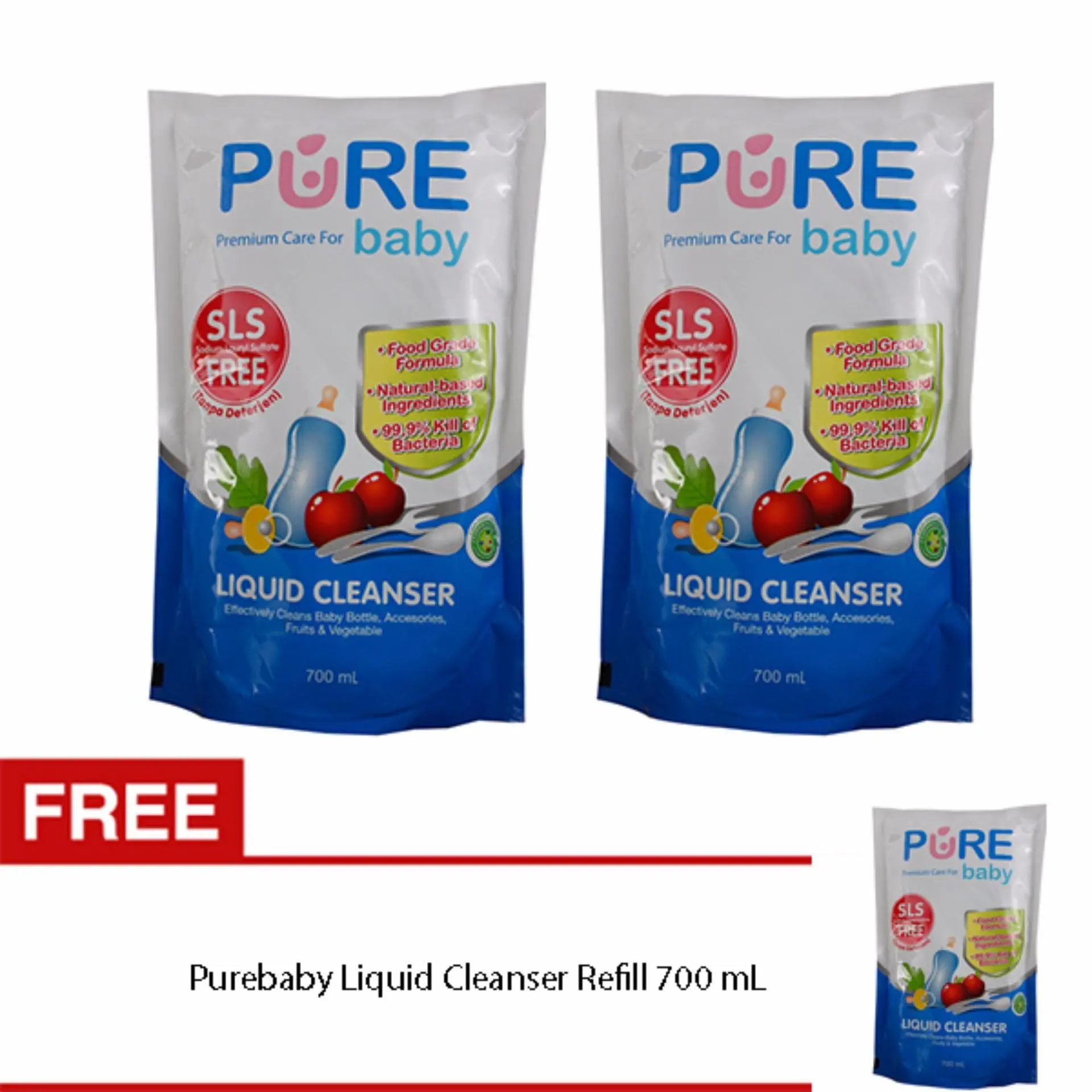 Pure Baby Liquid Cleanser/Cairan Pembersih perlengkapan Bayi