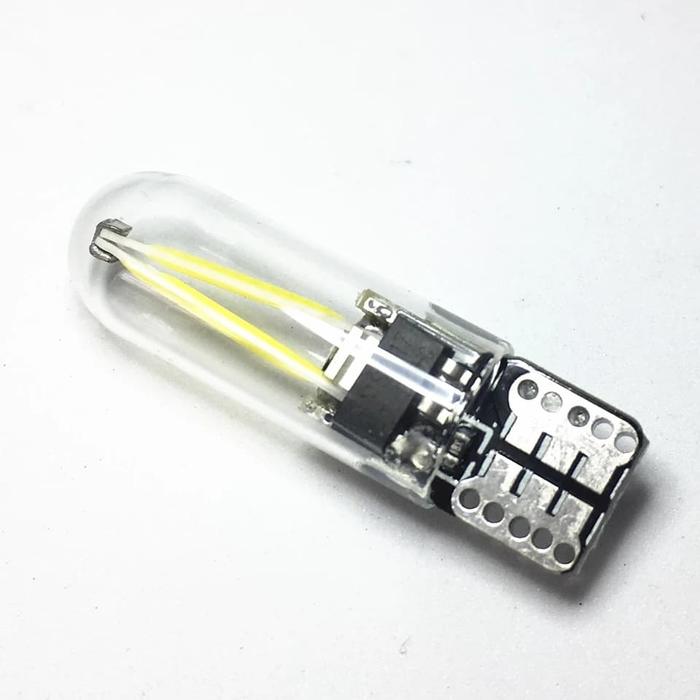 Gambar T10 LED COB Filament WHITE - Import dari N's Garage Kota Administrasi Jakarta Barat Tokopedia