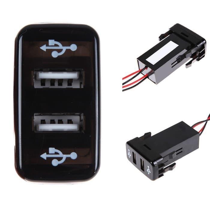 Gambar Dual USB Charger Port untuk Toyota dari Cars world Kota Administrasi Jakarta Barat Tokopedia