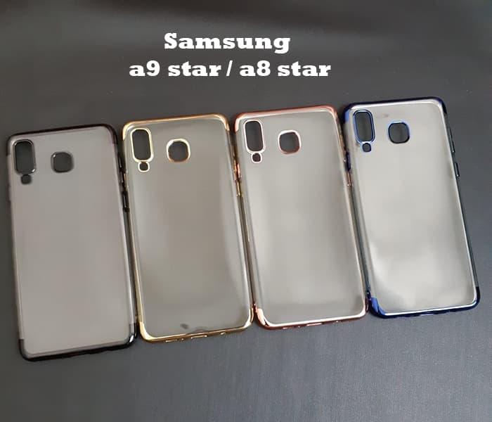 Gambar Samsung A9 Star / A8 Star SHINING CHROME TPU CASE CLEAR Silicone Case dari Importking Kota Administrasi Jakarta Barat Tokopedia