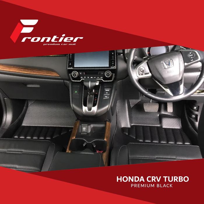 Gambar Karpet Mobil Frontier Untuk Honda CRV Turbo Type Premium Black dari Frontier Premium Car Mat Kota Tangerang Tokopedia