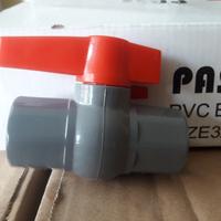 Gambar Ball Valve PVC PASS ukuran 1" in (STOP KRAN) dari sas distributor Kota Depok 2 Tokopedia