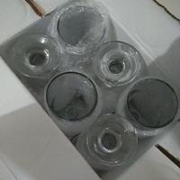 Gambar 6 PCS GELAS KACA BENING MURAH / WATER GOBLET / GELAS BERKAKI dari Momasha Store Kab. Tangerang 2 Tokopedia