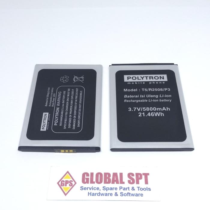 Gambar BATERAI/ BATRE / BATERE / BATERY POLYTRON T5/R2508/P3 ORIGINAL dari 190 SPAREPART  Tokopedia