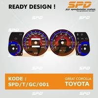 Gambar panel speedometer custum great corolla plus jarum dari panel speedometer custom Kota Depok 1 Tokopedia