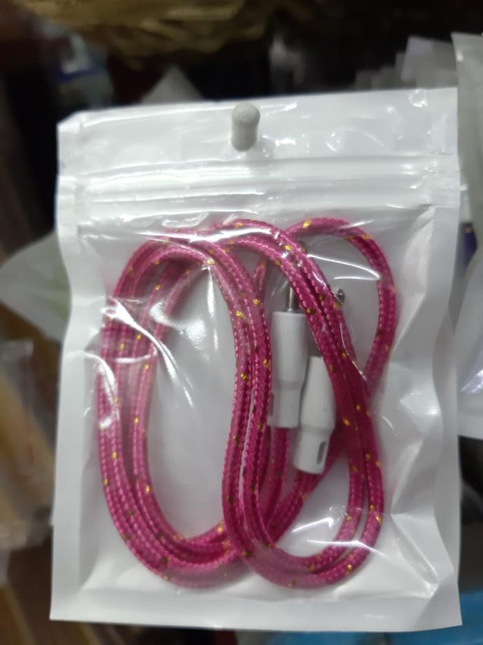 Gambar KABEL AUX / KABEL JEK / KABEL SALON / KABEL SPEAKER MURAH NON PACKING dari agenponsel Kota Administrasi Jakarta Utara Tokopedia