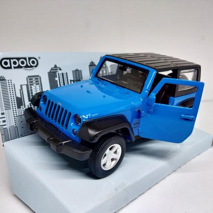 Gambar Miniatur Jeep Wrangler Diecast Mobil mobilan Jip Mainan Anak Laki dari majidahku Jakarta Timur Tokopedia