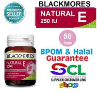 Gambar Blackmores Natural Vitamin E 250IU 50 Kapsul BPOM Kalbe dari SuppCust Link Shop Kota Administrasi Jakarta Utara 2 Tokopedia